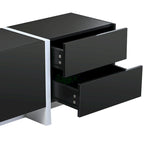 Mobile TV lucido da 74.8" con cassetti e ante per TV fino a 80"
