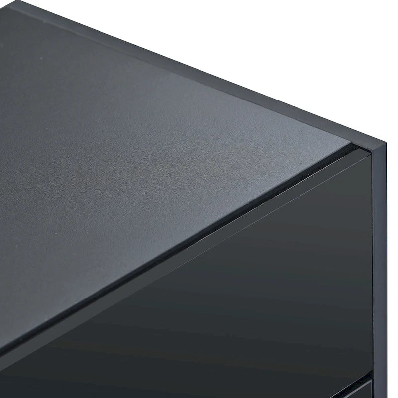 Mobile TV lucido da 74.8" con cassetti e ante per TV fino a 80"