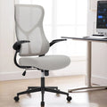 Chaise de bureau ergonomique avec hauteur réglable et dossier en maille