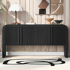 Aufbewahrungs-Sideboard mit 4 Türen und verstellbaren Einlegeböden