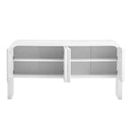 Aufbewahrungs-Sideboard mit 4 Türen und verstellbaren Einlegeböden