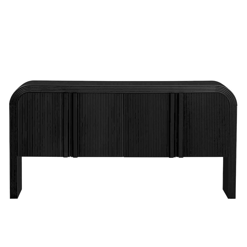 Aufbewahrungs-Sideboard mit 4 Türen und verstellbaren Einlegeböden