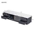 62.9" TV Stand with 4 Drawers and Large Storage Cabinet for TVs Up to 70"