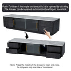 62.9" TV Stand with 4 Drawers and Large Storage Cabinet for TVs Up to 70"