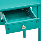 1-Drawer Wood Storage Side Table