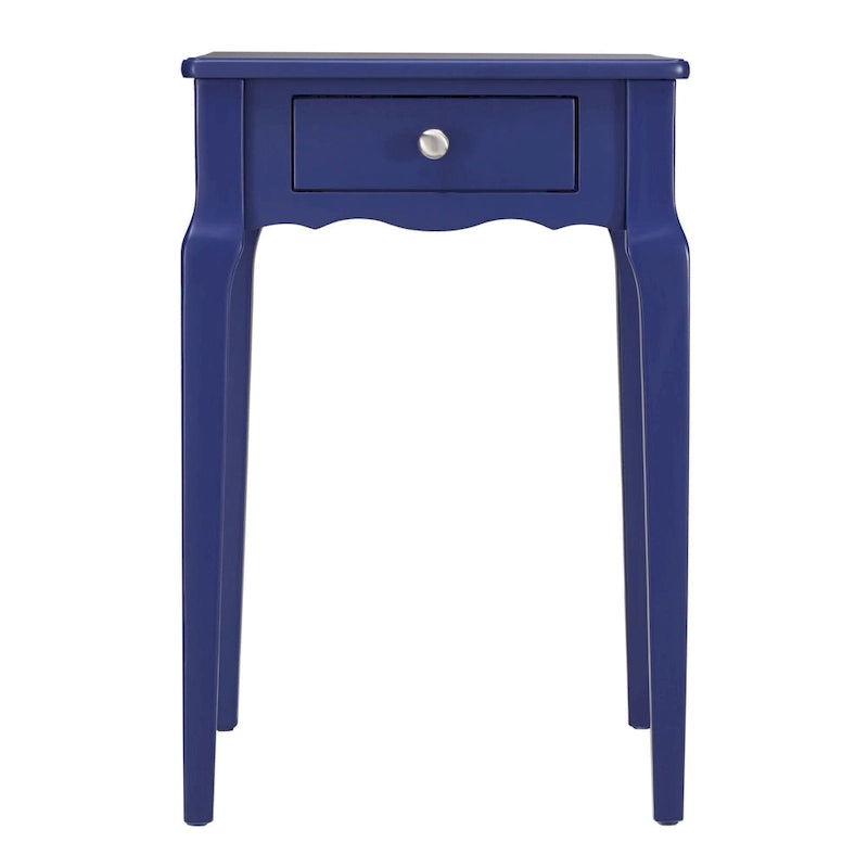 1-Drawer Wood Storage Side Table
