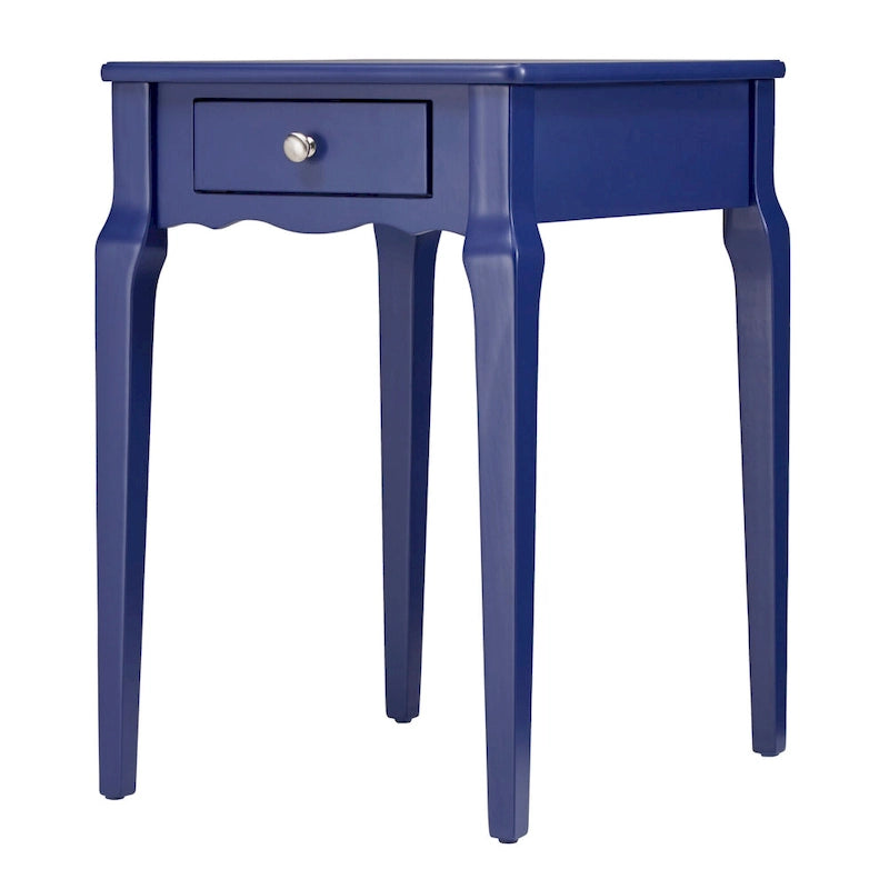 1-Drawer Wood Storage Side Table