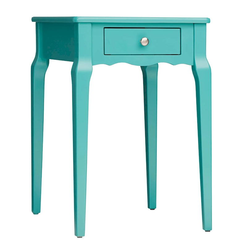 1-Drawer Wood Storage Side Table