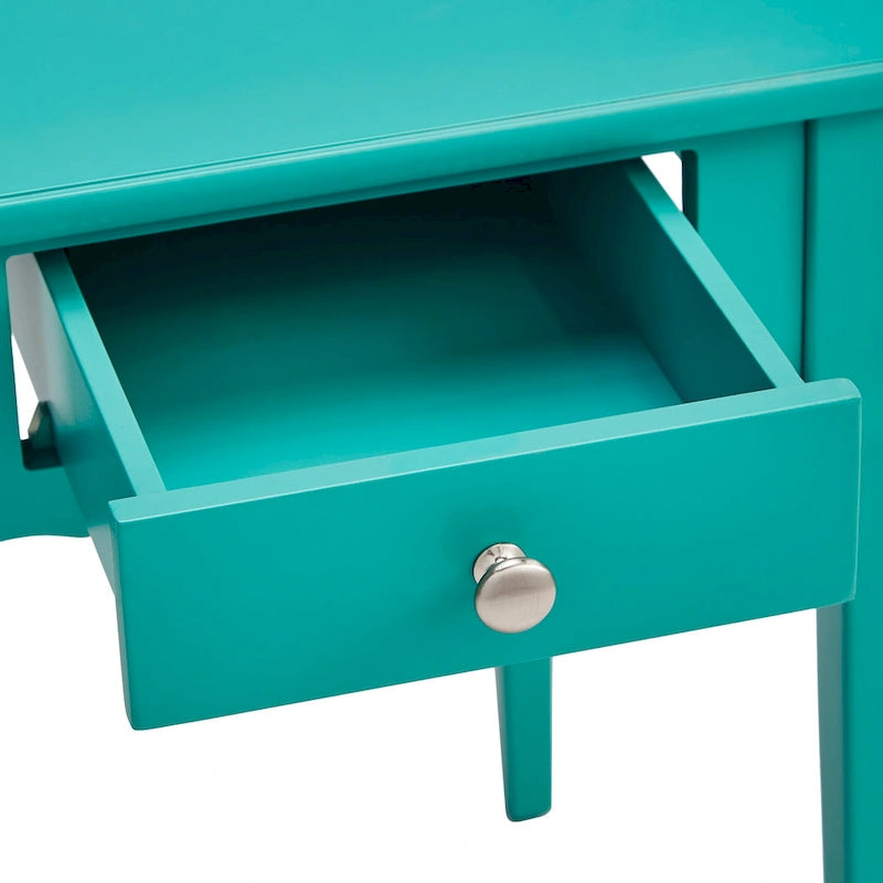 1-Drawer Wood Storage Side Table