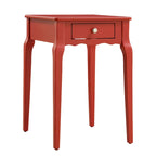 1-Drawer Wood Storage Side Table