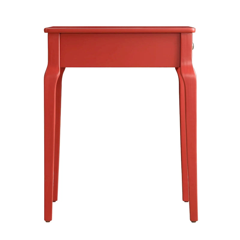 1-Drawer Wood Storage Side Table