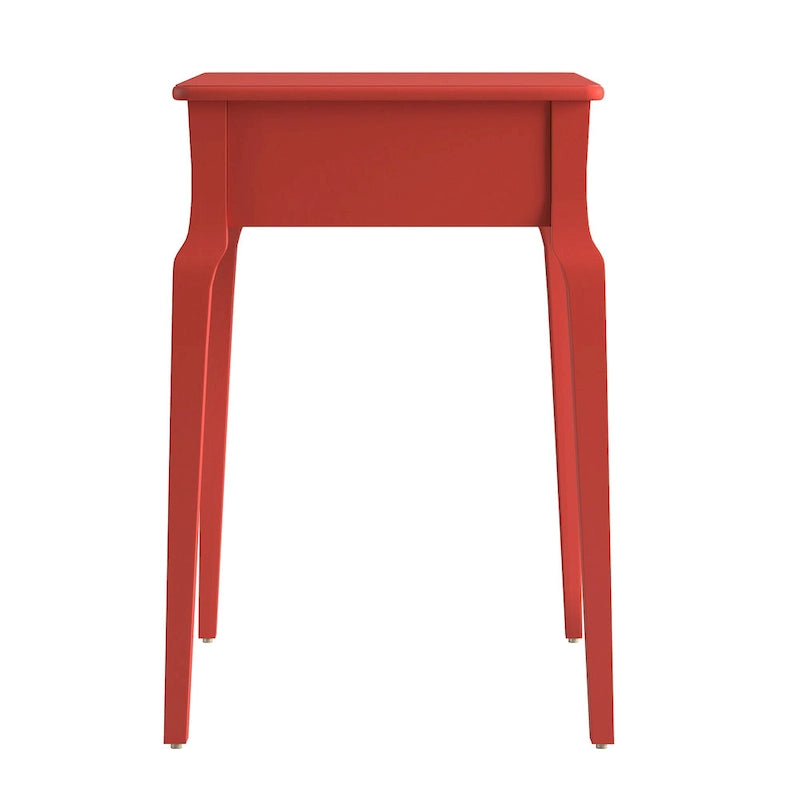 1-Drawer Wood Storage Side Table
