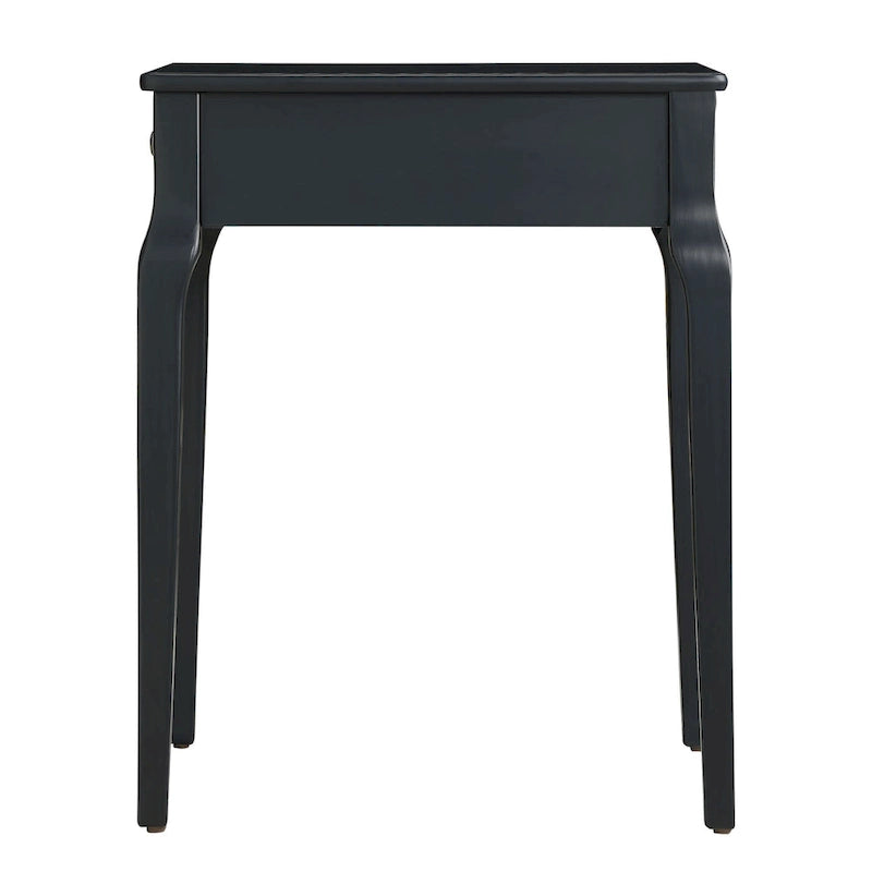 1-Drawer Wood Storage Side Table