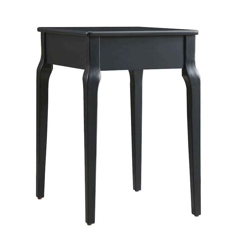 1-Drawer Wood Storage Side Table