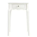 1-Drawer Wood Storage Side Table