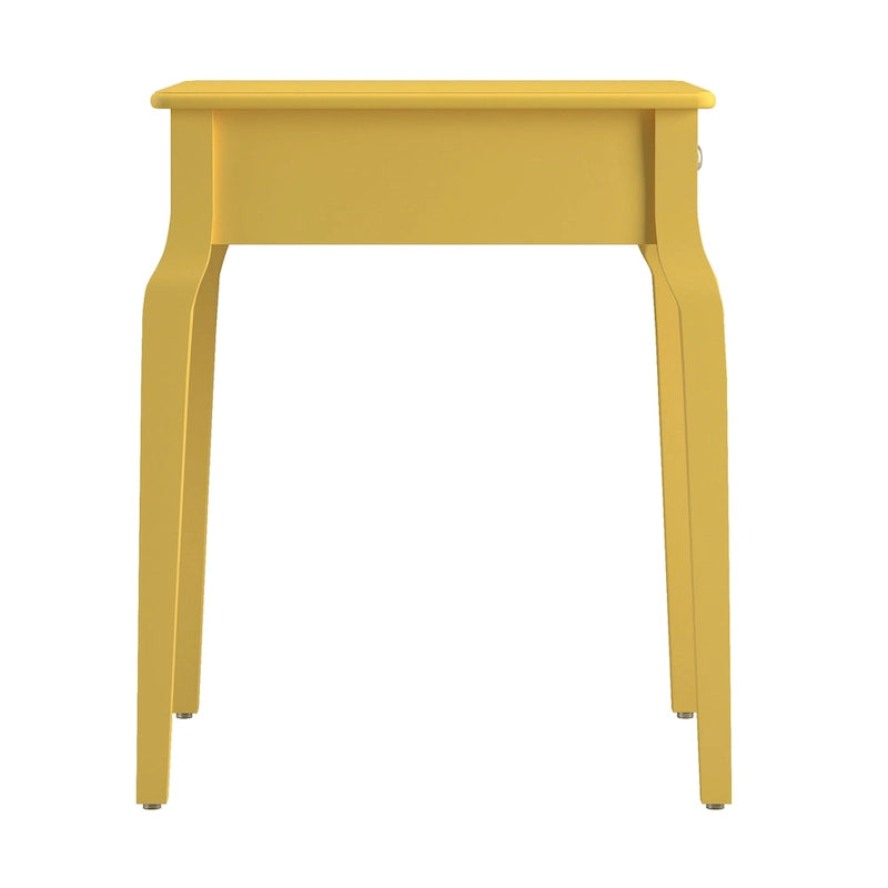 1-Drawer Wood Storage Side Table