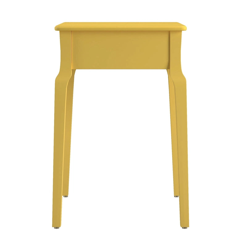 1-Drawer Wood Storage Side Table