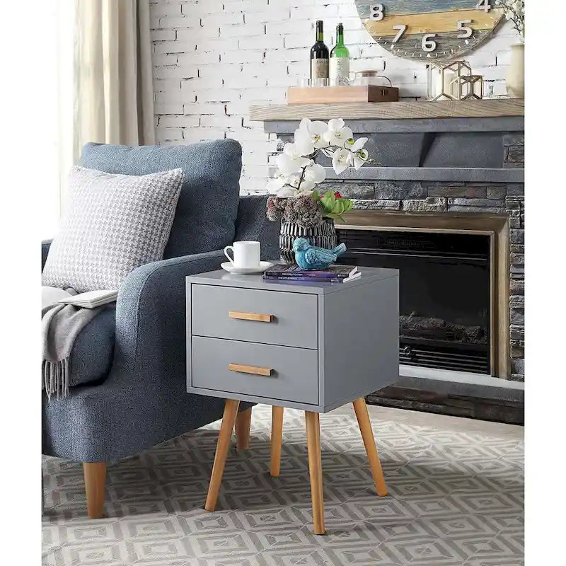 Oslo 2-Drawer End Table