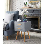 Oslo 2-Drawer End Table