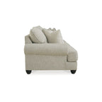 Asanti Beige Fabric Sofa - 98W x 44D x 40H