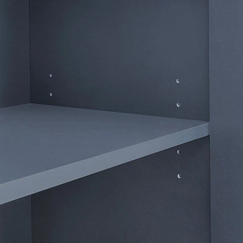 Storage Cabinet with 2 Doors and 2 Drawers, Adjustable Shelves