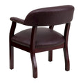 Upholstered Conference Chair with Nailhead Trim
