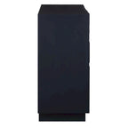 2-Door Glossy Blue Storage Cabinet - 34"H x 30"W x 16"D